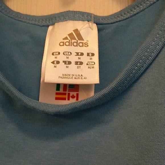 white shell top adidas